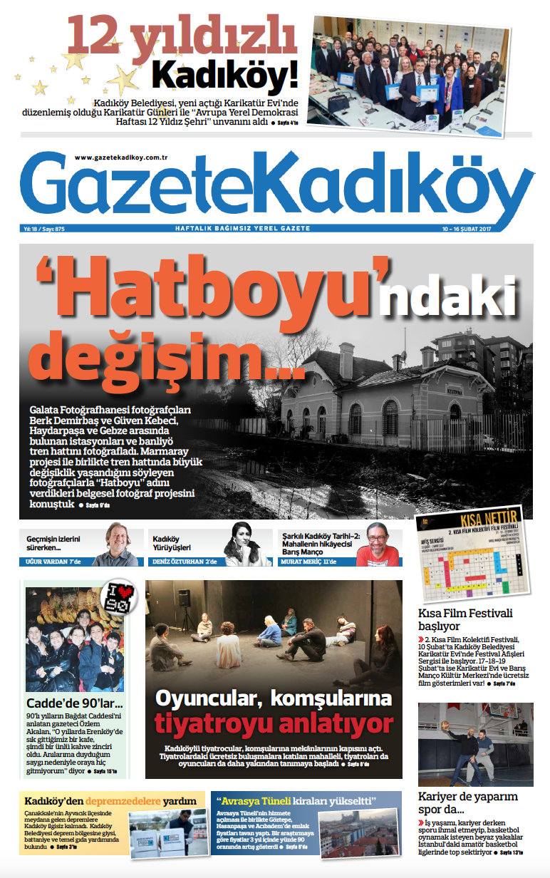 Gazete Kadıköy 875. SAYI